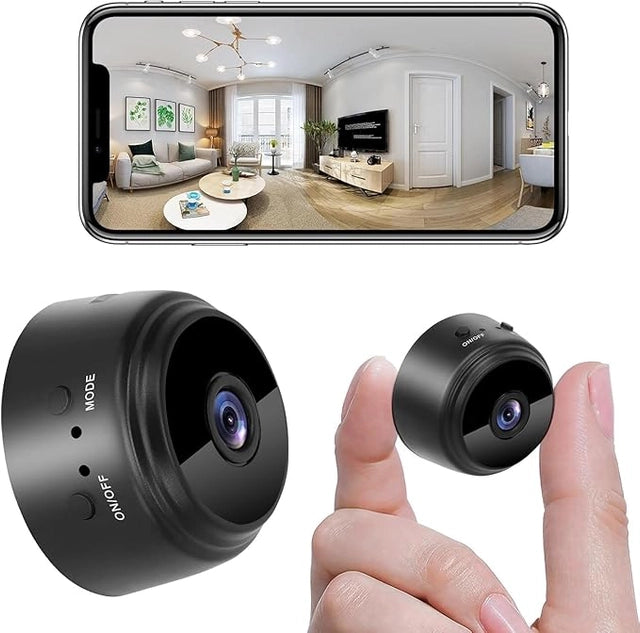 Mini Wi-Fi Security Camera | LIVE Mobile Viewing | 1080P HD