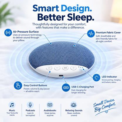 Bluetooth Portable Pillow Speaker