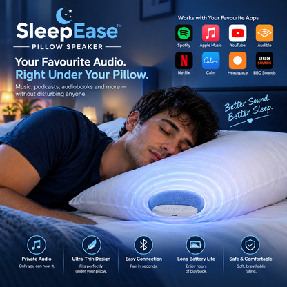Bluetooth Portable Pillow Speaker